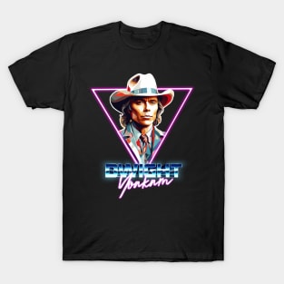 funny dwight yoakam neon shirt design T-Shirt